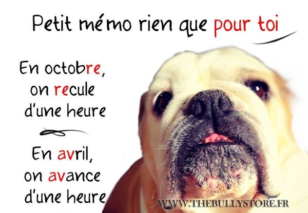 "Petit mémo rien que pour toi ..." ...