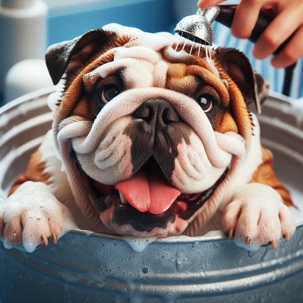 A la douche!   ...