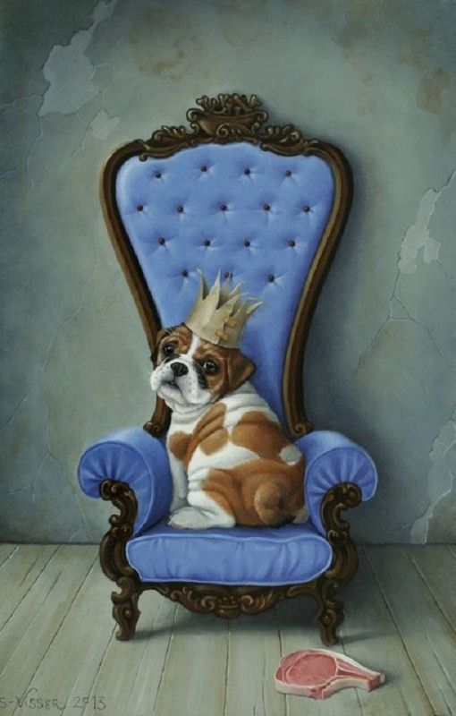  Par Suzan VISSER "Blauwe Troon" ...