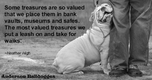 "Some treasures are so valued that we place them ..."...
