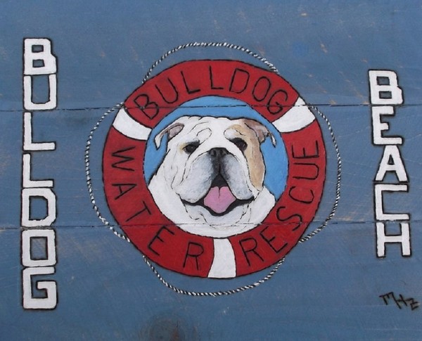 Par Mike HOLZER    "Bulldog Beach" ...
