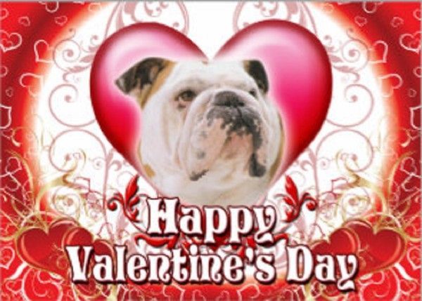 "Happy Valentine's Day" - Dans un coeur...