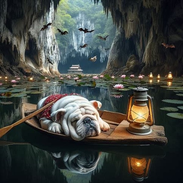 Et pourquoi pas une petite sieste sur l'eau?   ...