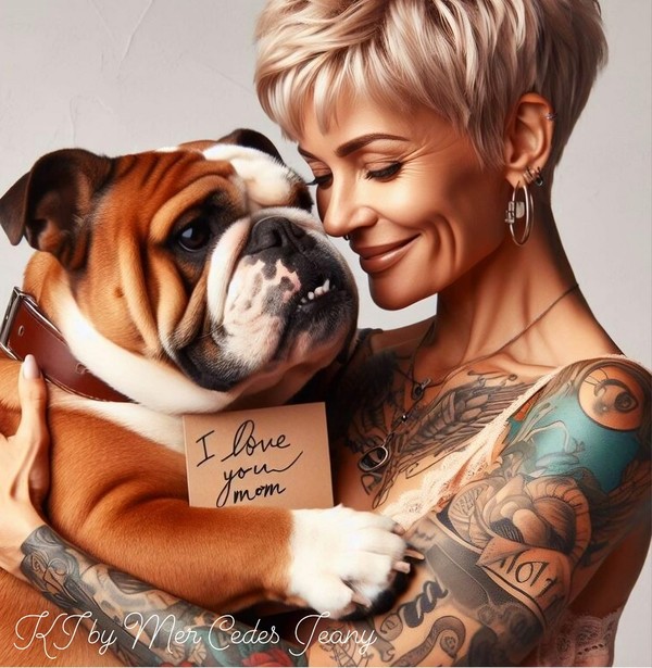 "I love you mom"   ...